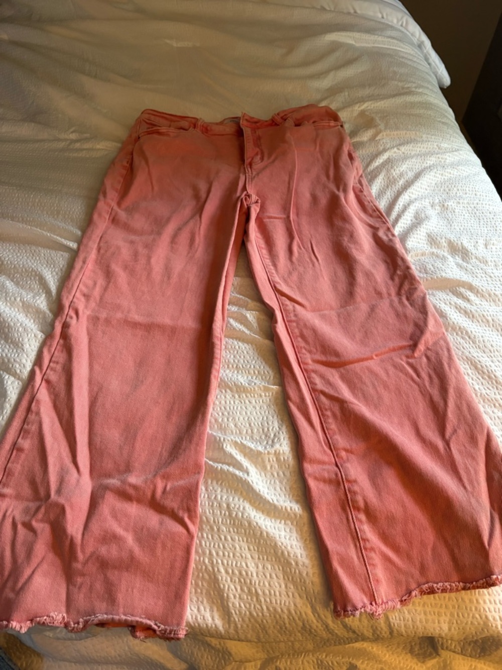 Zenana Outfitters Coral Wide-Leg Jeans